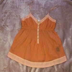 Orange Tank Top